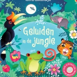 Geluiden in de jungle (geluidenboek)