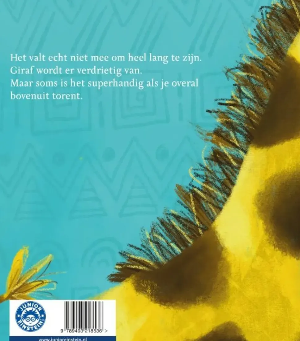 Giraf wil niet langer zijn