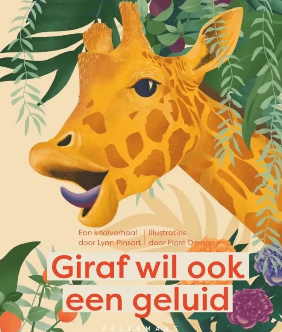 Giraf wil ook een geluid