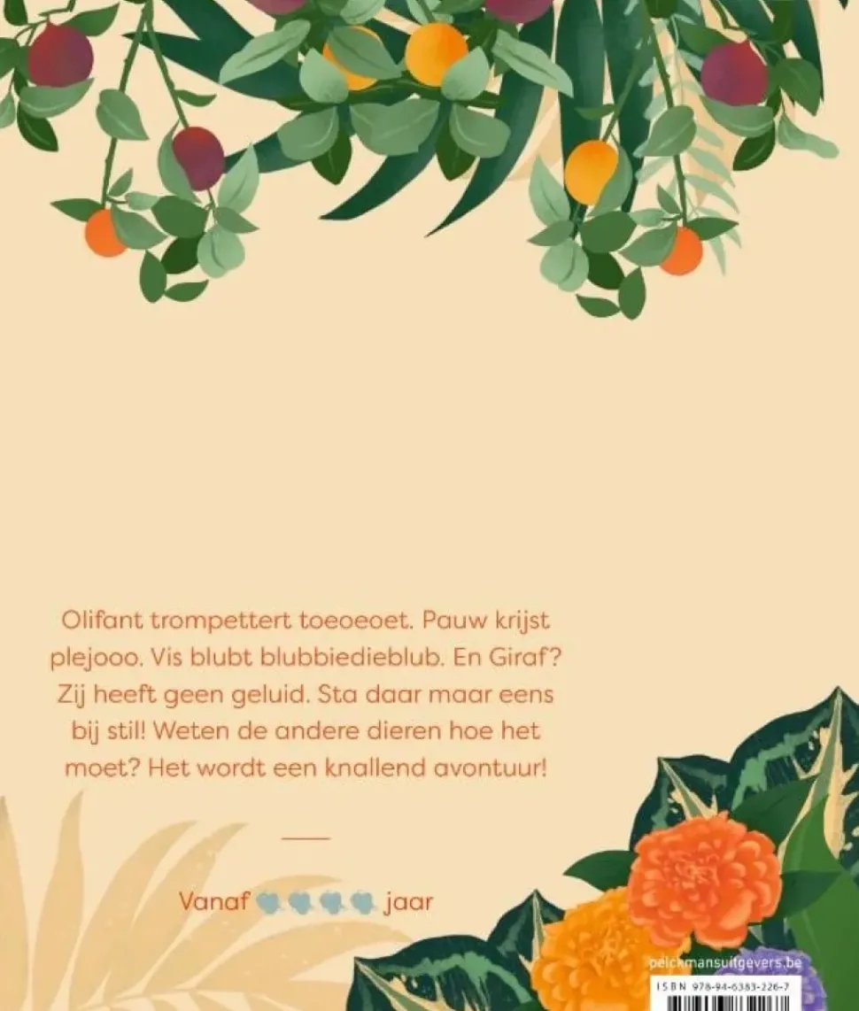 Giraf wil ook een geluid