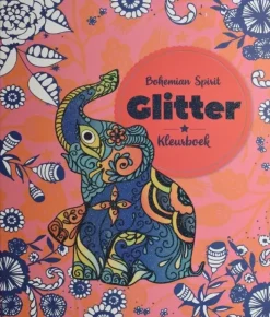 Glitter kleurboek Bohemian spirit