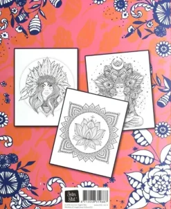 Glitter kleurboek Bohemian spirit