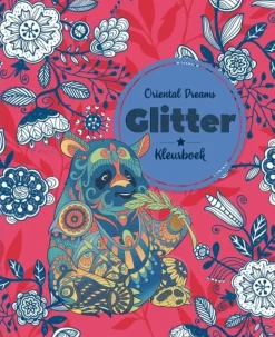 Glitter kleurboek Oriental dreams