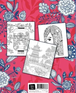 Glitter kleurboek Oriental dreams