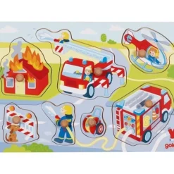 GOKI Knoppuzzel Brandweer 7-pcs