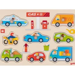 GOKI Knoppuzzel Tankstation 8pcs