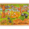Goki Puzzel Baby Dieren Bos Hout