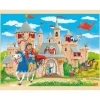 GOKI Puzzel Ridderkasteel Hout 96pcs