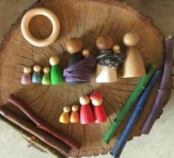 Grapat Baby Nins Houten Speelset 6-delig 18-180