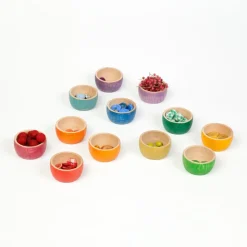 Grapat Houten Bakjes 12-delig 16-138