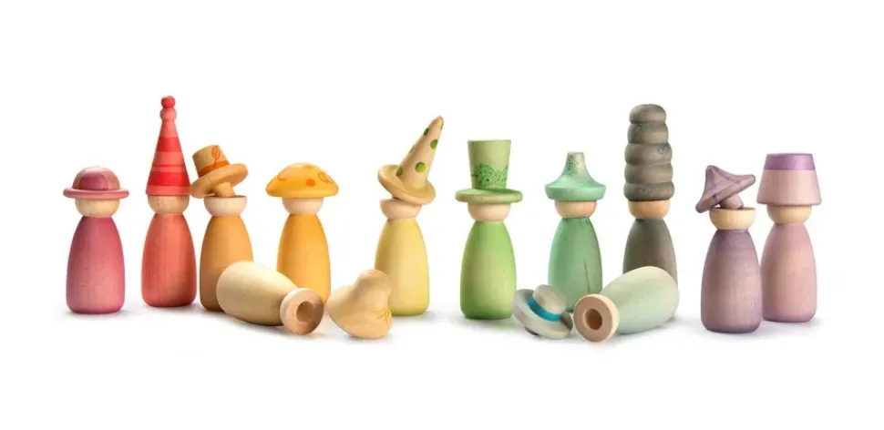 Grapat Houten Poppen Fancy Nins 23-245