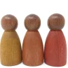 Grapat Houten Poppetjes Dark Warm Nins 18-188B