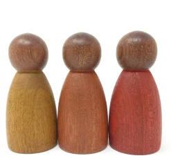 Grapat Houten Poppetjes Dark Warm Nins 18-188B