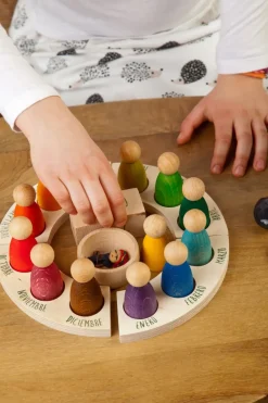 Grapat Jaarkalender Hout 17-167