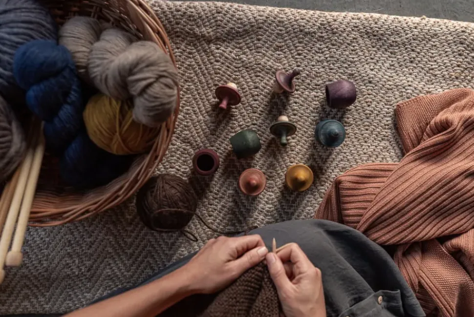 Grapat Little Things Purple Houten Opbergdoosje 21-224