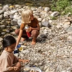 Grapat Mandala Natuurlijk Hout in Zakje 10-delig 22-242