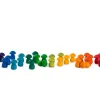 Grapat Mandala Rainbow Mushrooms Hout 36-delig 22-241