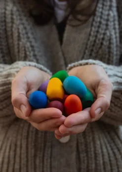 Grapat Mandala Regenboog Eitjes Houten Speelset 21-223
