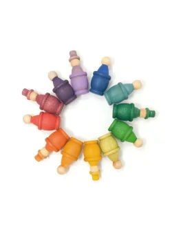 Grapat Mates Houten Kopjes 12-delig 18-183