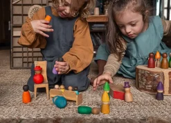 Grapat Nins Poppetjes Together Set 12-delig Hout 21-230