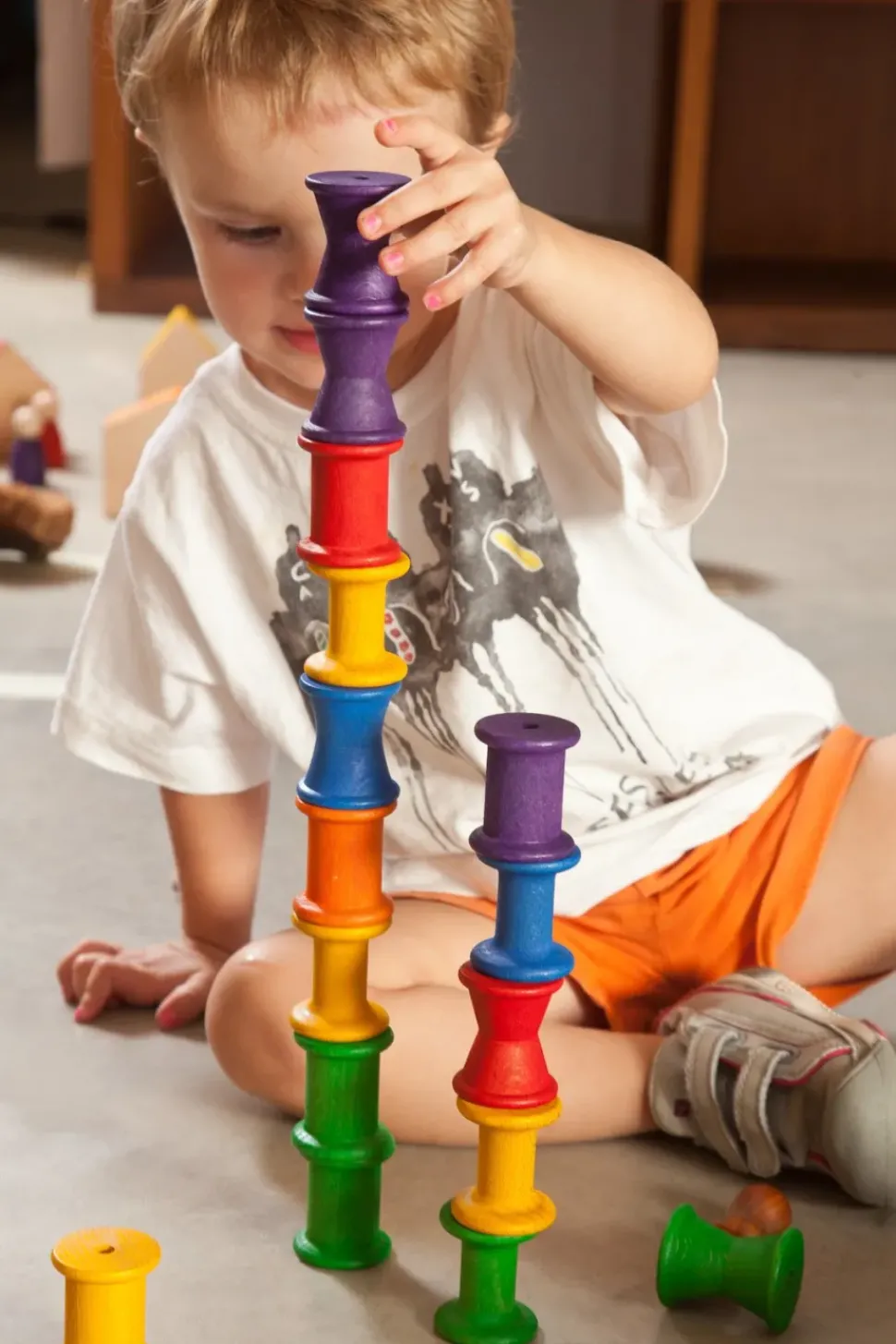 Grapat Spools Houten Klosjes 18-delig 15-103