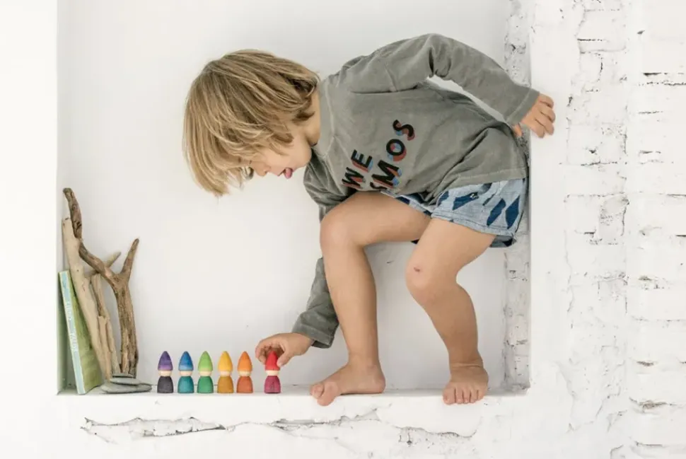 Grapat Tomten Regenboog Houten Speelset 20-213