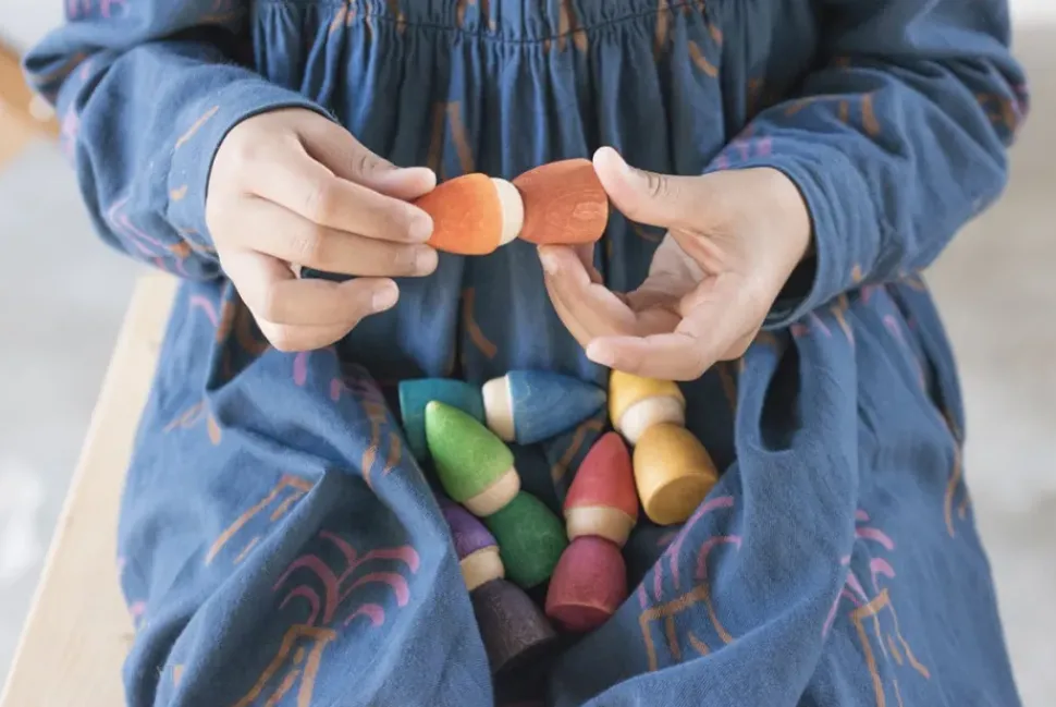 Grapat Tomten Regenboog Houten Speelset 20-213