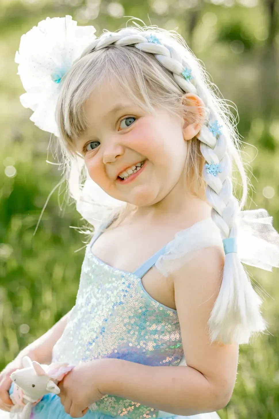 Great Pretenders Ice Queen Haarband met Vlecht