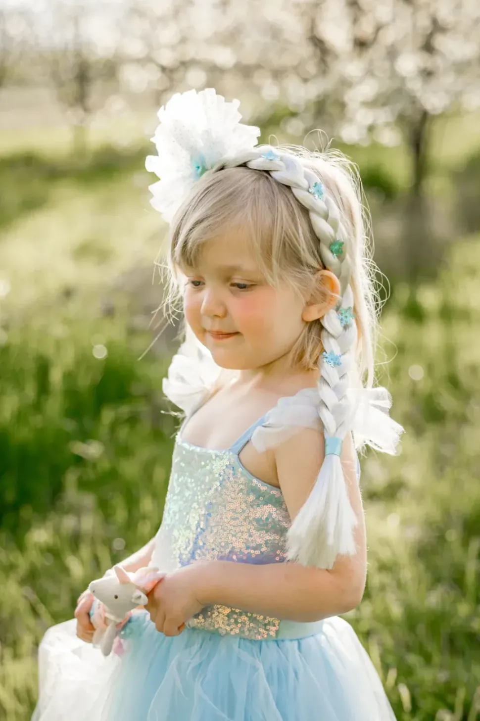 Great Pretenders Ice Queen Haarband met Vlecht