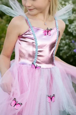 Great Pretenders Jurk met Hoofdband Woodland Butterfly Dress size 5-6