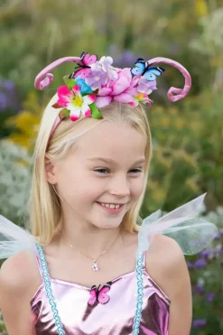 Great Pretenders Jurk met Hoofdband Woodland Butterfly Dress size 5-6