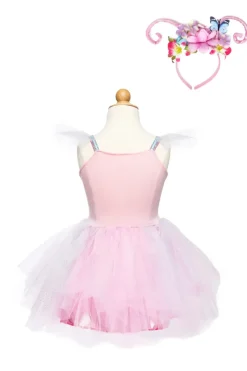 Great Pretenders Jurk met Hoofdband Woodland Butterfly Dress size 5-6