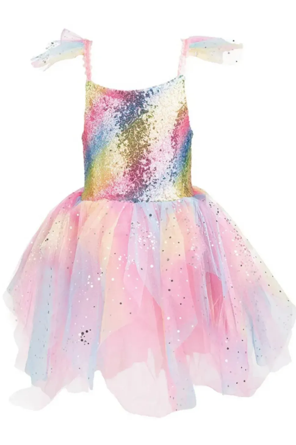 Great Pretenders Regenboog Fee Jurk size US 5-6