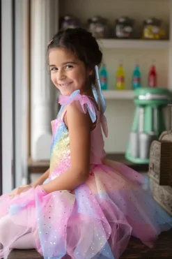 Great Pretenders Regenboog Fee Jurk size US 5-6