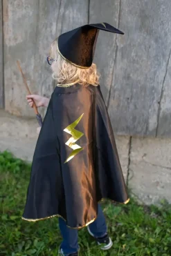 Great Pretenders Rev Wizard Cape and Hat Size 4-6