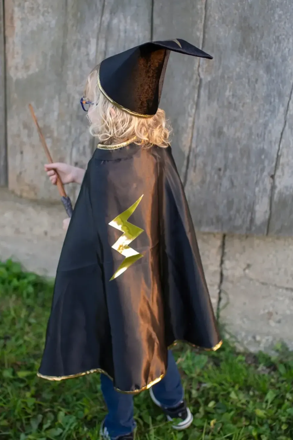 Great Pretenders Rev Wizard Cape and Hat Size 4-6