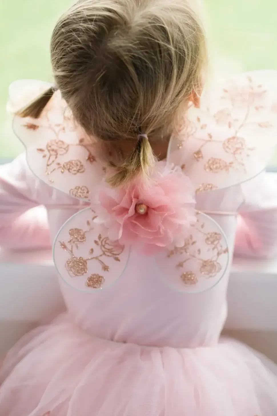 Great Pretenders Rose Goud Tutu en Vleugels Size 4-6