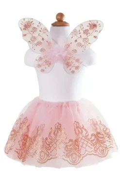 Great Pretenders Rose Goud Tutu en Vleugels Size 4-6