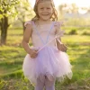 Great Pretenders Shimmer Unicorn Jurk & Diadeem Pink size 5-6
