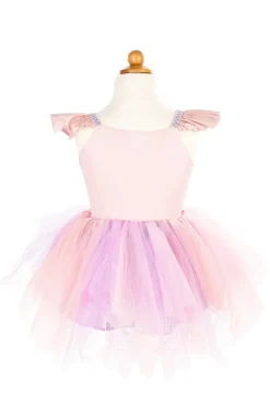 Great Pretenders Shimmer Unicorn Jurk & Diadeem Pink size 5-6