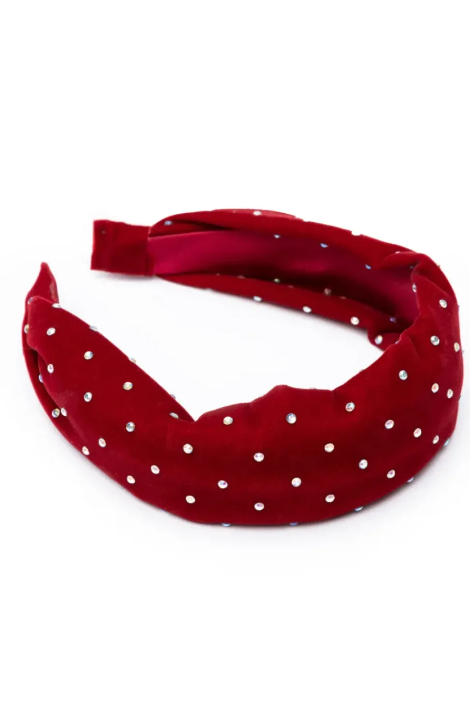 Great Pretenders Sparkle Red Velvet Hoofdband