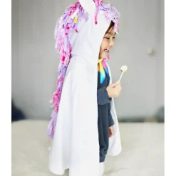 Great Pretenders White Unicorn Cape 12-18M