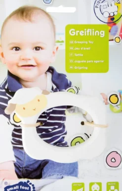 Grijpfiguur Grijpring Schaap Hout