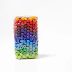 Grimm's Houten Gekleurde Kralen set 480-delig 10270