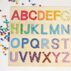 Grimm's Houten Pastel Kralen set 120-delig 10259