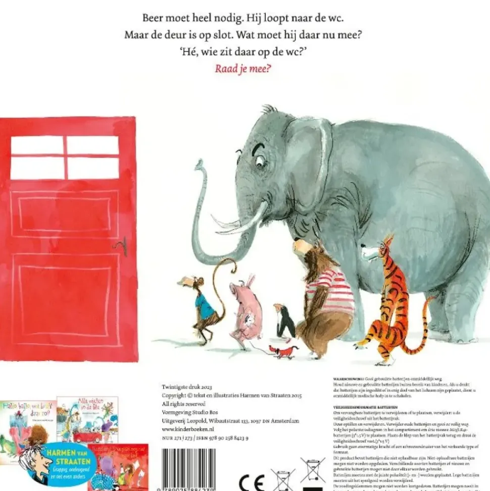 Hé, wie zit er op de wc?
