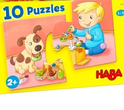 Haba 10 Puzzels Mijn Speelgoed 2pcs
