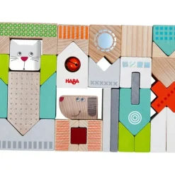 Haba Bouwstenen - Hond en kat (31 delen)