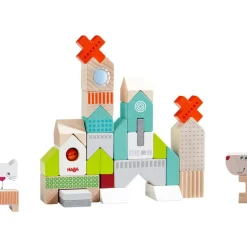 Haba Bouwstenen - Hond en kat (31 delen)