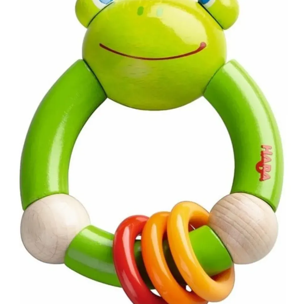 Haba Grijpfiguur Kikker Croaking Frog